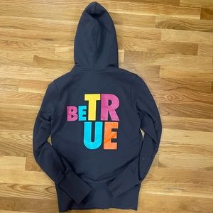 Nike Be True zip up hoodie